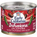 Early California Infusions Jalapeno Olives, 2.25 oz