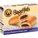 Einstein Bros. Bagel-Fuls Peanut Butter & Grape Jelly Filled Bagels, 4 count, 10 oz