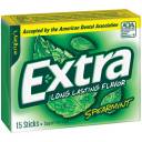 Extra Spearmint Sugarfree Chewing Gum, 15ct