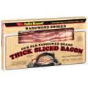 Falls Brand: Bacon Thick Sliced Hardwood Smoked Meat, 16 oz