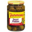 Farman's: Sweet Pickles, 24 Oz