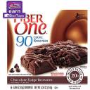 Fiber One 90 Calories Chocolate Fudge Brownies, 6 ct
