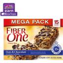 Fiber One Oats & Chocolate Chewy Bars, 1.4 oz, 15 count