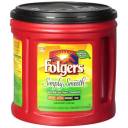 Folgers: Simply Smooth Ground Coffee, 34.5 oz
