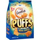 Goldfish Puffs Mega Cheese Baked Puff Snacks, 7 oz