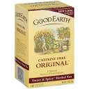 Good Earth: Caffeine Free Wrapped Tea Bags Original Sweet & Spicy Herbal, 18 Ct