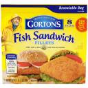 Gorton's Fish Sandwich Fillets, 8 count, 18.3 oz