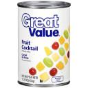 Great Value:  Fruit Cocktail, 15.25 Oz