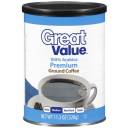 Great Value 100% Arabica Medium Ground Coffee, 11.3 oz