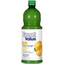 Great Value 100% Lemon Juice, 32 oz