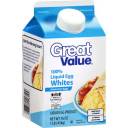 Great Value 100% Liquid Egg Whites, 16 oz