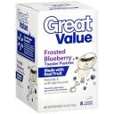 Great Value: 8 Frosted Blueberry Toaster Pastries, 14.6 oz