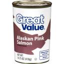 Great Value: Alaskan Pink Salmon, 14.75 Oz