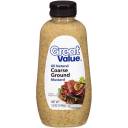 Great Value: All Natural Coarse Ground Mustard, 12 oz