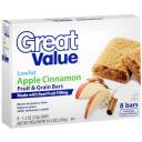 Great Value Apple Cinnamon Fruit & Grain Bars, 10.4 oz