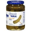 Great Value: Baby Dill Pickles, 24 Oz