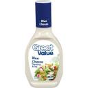 Great Value Blue Cheese Dressing & Dip, 16 oz