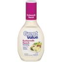 Great Value: Buttermilk Ranch Dressing, 16 Oz