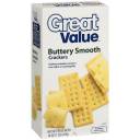 Great Value Buttery Smooth Crackers, 16 oz