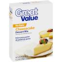 Great Value: Cheesecake Dessert Mix, 11.2 oz