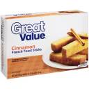 Great Value: Cinnamon French Toast Sticks, 16 Oz