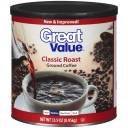 Great Value Classic Roast Medium Ground Coffee, 33.9 oz