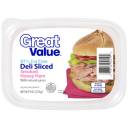 Great Value: Deli Sliced Smoked Honey Ham, 9 Oz