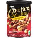 Great Value Deluxe Lightly Salted Mixed Nuts, 18.25 oz