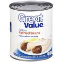 Great Value: Fat Free Refried Beans, 31 oz