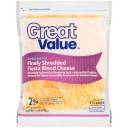 Great Value Finely Shredded Fiesta Blend Cheese, 7 oz