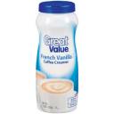 Great Value French Vanilla Coffee Creamer, 15 oz