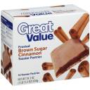 Great Value Frosted Brown Sugar Cinnamon Toaster Pastries, 16 count