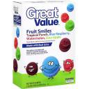 Great Value Fruit Smiles, 21.6 oz