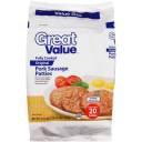 Great Value Fully Cooked Original Pork Sausage Patties, 35.56 oz