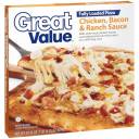 Great Value Fully Loaded Chicken Bacon & Ranch Sauce Pizza, 29.25 oz