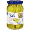 Great Value: Garlic Dill Slicers Pickles, 16 Oz