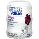 Great Value: Grape Drink Mix, 19 Oz