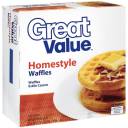 Great Value Homestyle Waffles, 24ct
