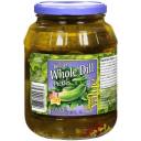 Great Value: Kosher Whole Dill Pickles, 46 Fl Oz