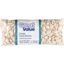 Great Value: Large Lima Beans, 16 Oz