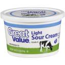 Great Value Light Sour Cream, 16 oz