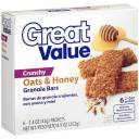 Great Value Oat And Honey Bar, 6 ct
