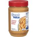 Great Value Peanut Butter Creamy, 40 oz