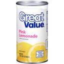 Great Value: Pink Lemonade, 12 Oz