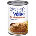 Great Value Refried Beans, 16 oz