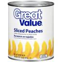 Great Value: Sliced Peaches, 29 Oz