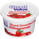 Great Value Sliced Strawberries, 15.5 oz