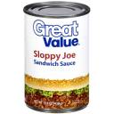 Great Value Sloppy Joe Sandwich Sauce, 15.5 oz