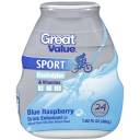 Great Value Sport Blue Raspberry Drink Enhancer, 1.62 fl oz