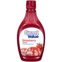 Great Value: Strawberry Syrup, 22 oz